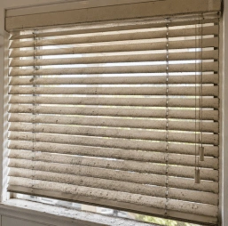 Before Venetian Blind Restoration