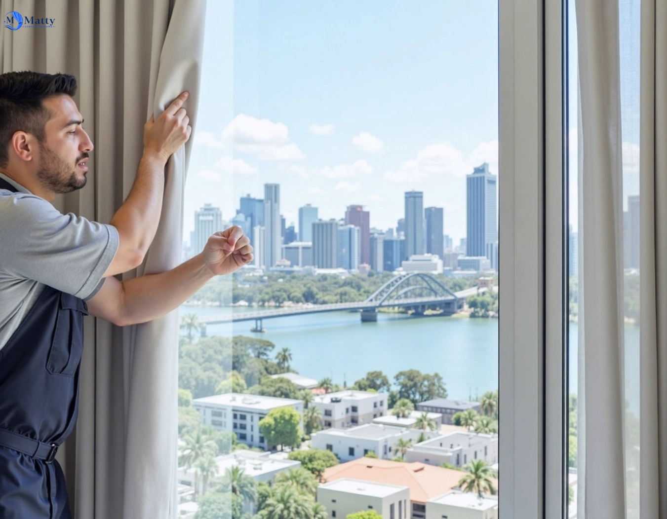 Professional curtain steam cleaning service eveleigh-nsw QLD by Fresho Curtain Cleaning